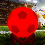 Rechargeable 3D Printing Football Lamp