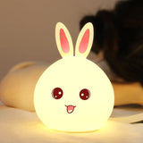 Cute Rabbit Silicone lamp