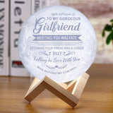 Customized Photo 3D Moon Lamp