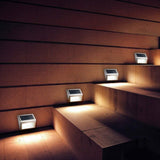 Solar Powered Step Lights