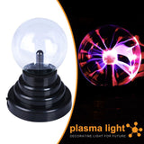 Glass Magic Plasma Ball Light