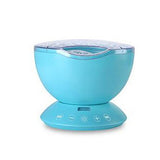 LED Night Light Projector Ocean Wave Starry Sky Music Novelty Lamp For Baby Children with Remote Control USB Night Lamp