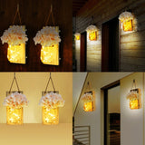 Handcrafted Hanging Wall Lamp
