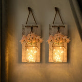 Handcrafted Hanging Wall Lamp