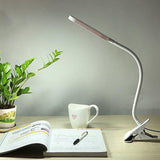 USB Desk Lamps Led Table Lamp Clip On Reading Book Light Flexible Adjustable LED Student Bed Portable Clipper Desk Light